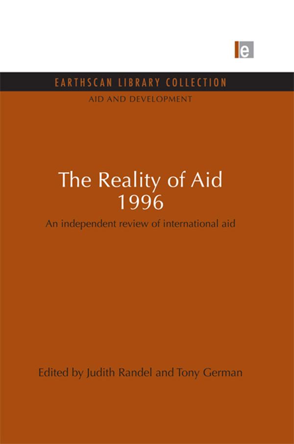 The Reality of Aid 1996 by Judith Randel, Tony German