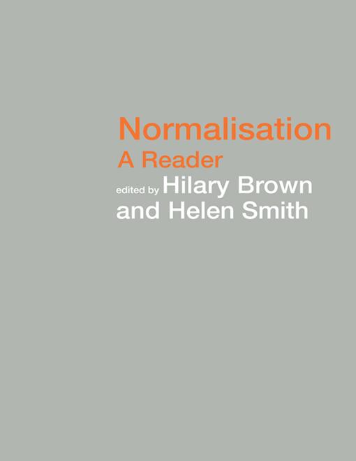 Normalisation by Helen Smith, Hilary Brown
