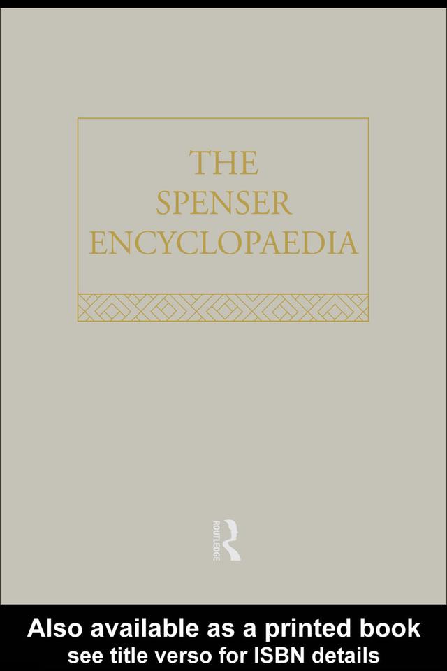 The Spenser Encyclopedia by A.C. Hamilton