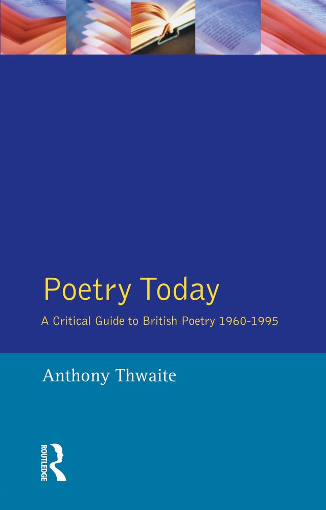 Poetry Today by Anthony Thwaite