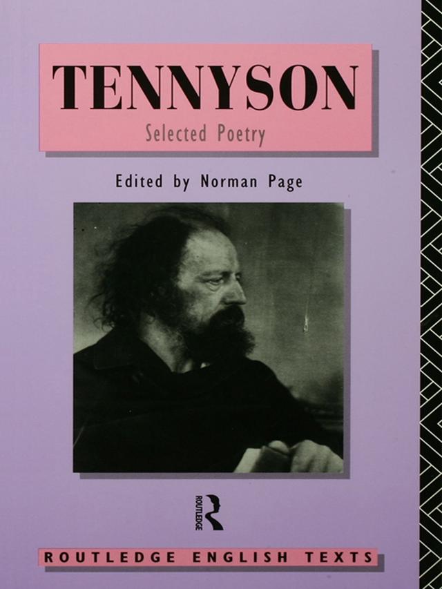 Tennyson: Selected Poetry by Alfred, Lord Tennyson, Norman Page, Professor Norman Page