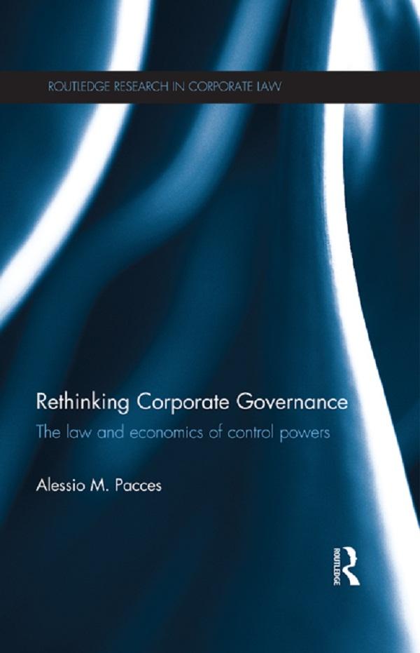 Rethinking Corporate Governance by Alessio Pacces