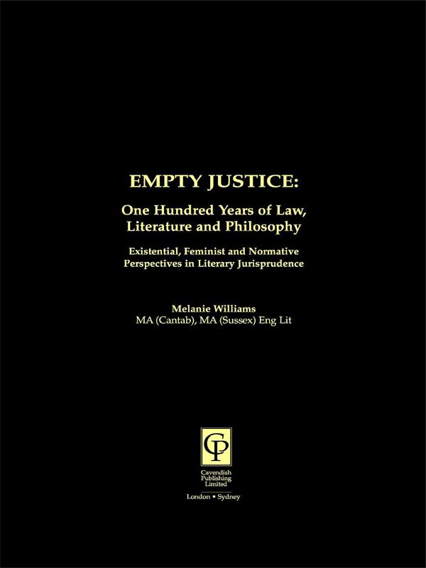 Empty Justice by Melanie Williams