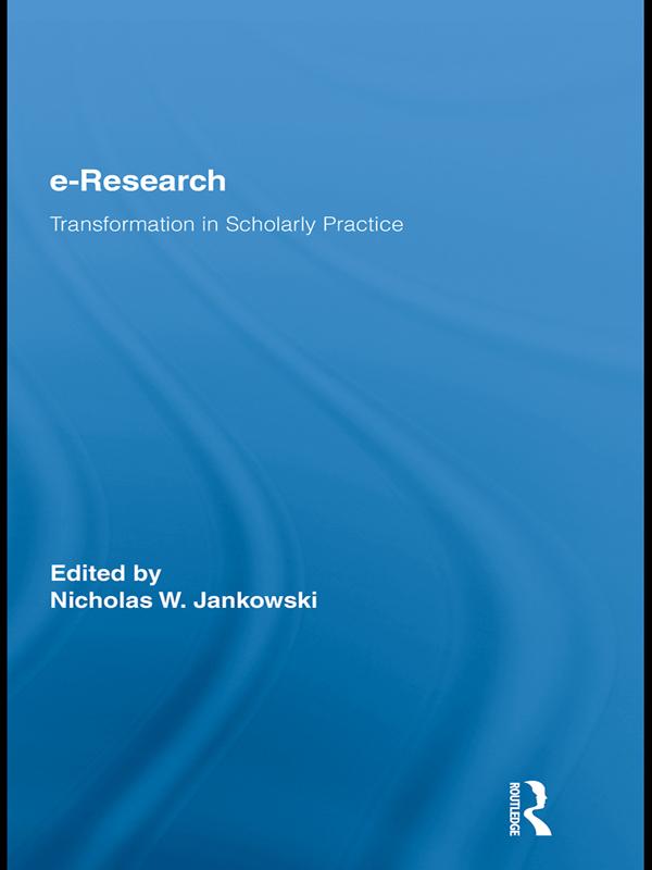 E-Research by Nicholas W. Jankowski