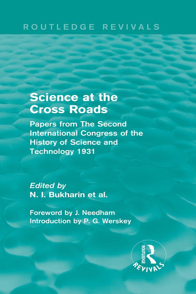 Science at the Cross Roads (Routledge Revivals) by N. Bukharin