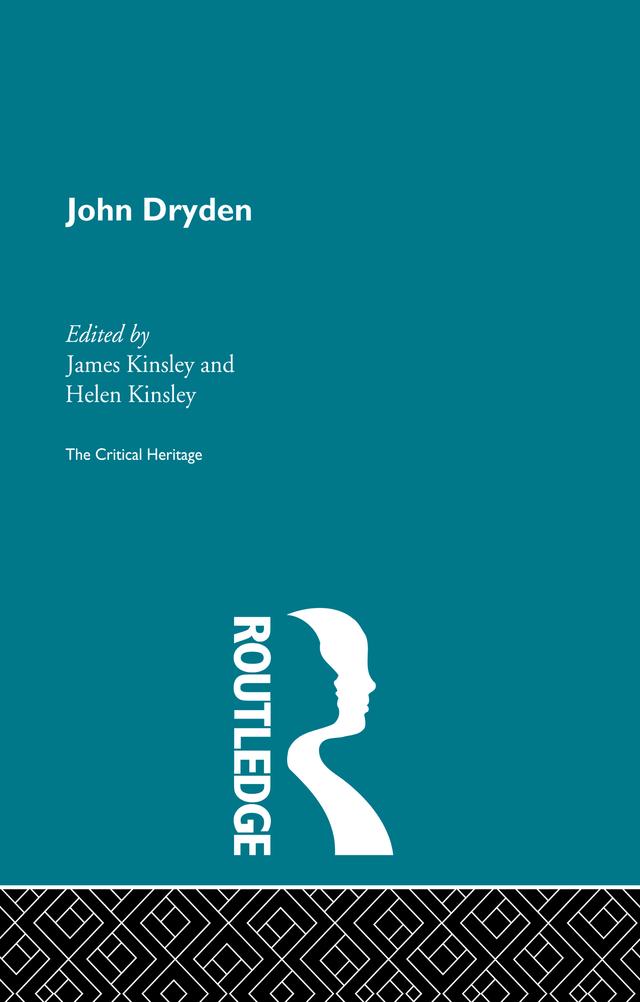 John Dryden by Helen and Kinsley Kinsley