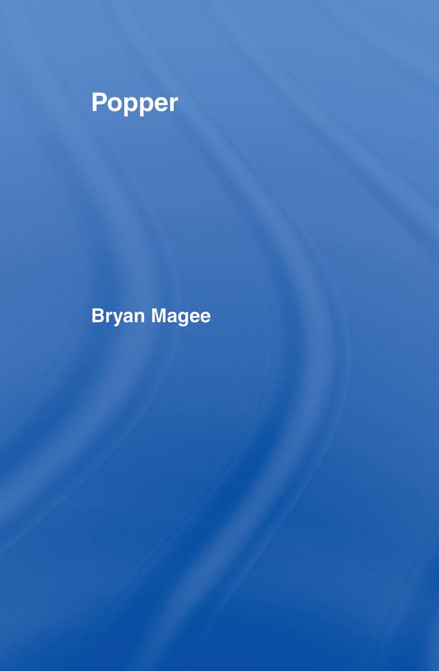 Popper Cb by Bryan Magee
