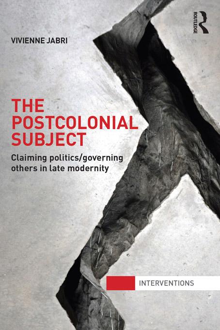 The Postcolonial Subject by Vivienne Jabri
