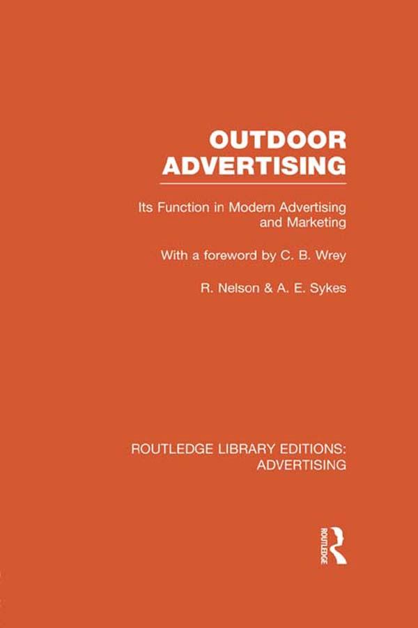 Outdoor Advertising (RLE Advertising) by Anthony Sykes, Richard Nelson