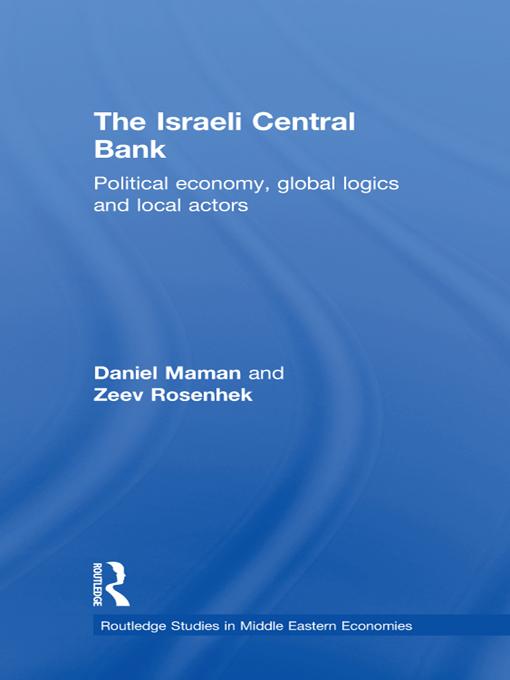 The Israeli Central Bank by Daniel Maman, Zeev Rosenhek