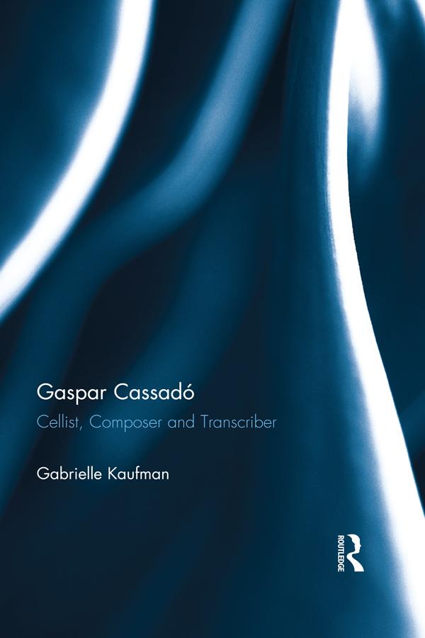 Gaspar Cassadó by Gabrielle Kaufman