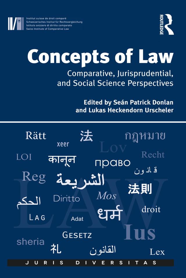 Concepts of Law by Lukas Heckendorn Urscheler, Seán Patrick Donlan