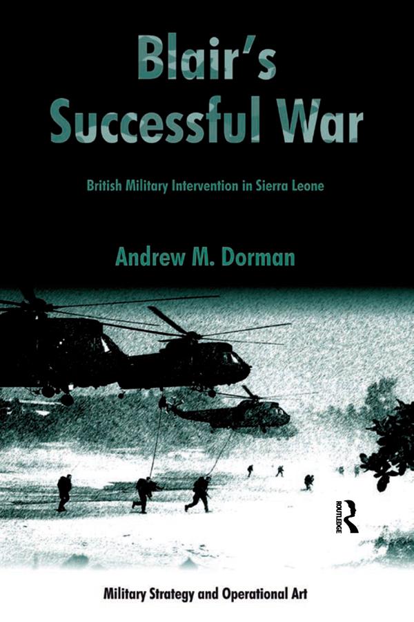 Blair's Successful War by Andrew Dorman