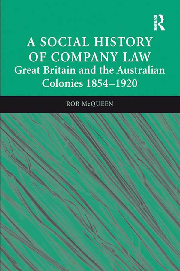 A Social History of Company Law by Rob McQueen
