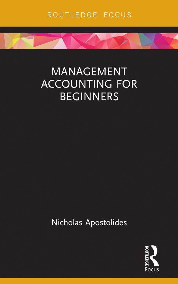 Management Accounting for Beginners by Nicholas Apostolides