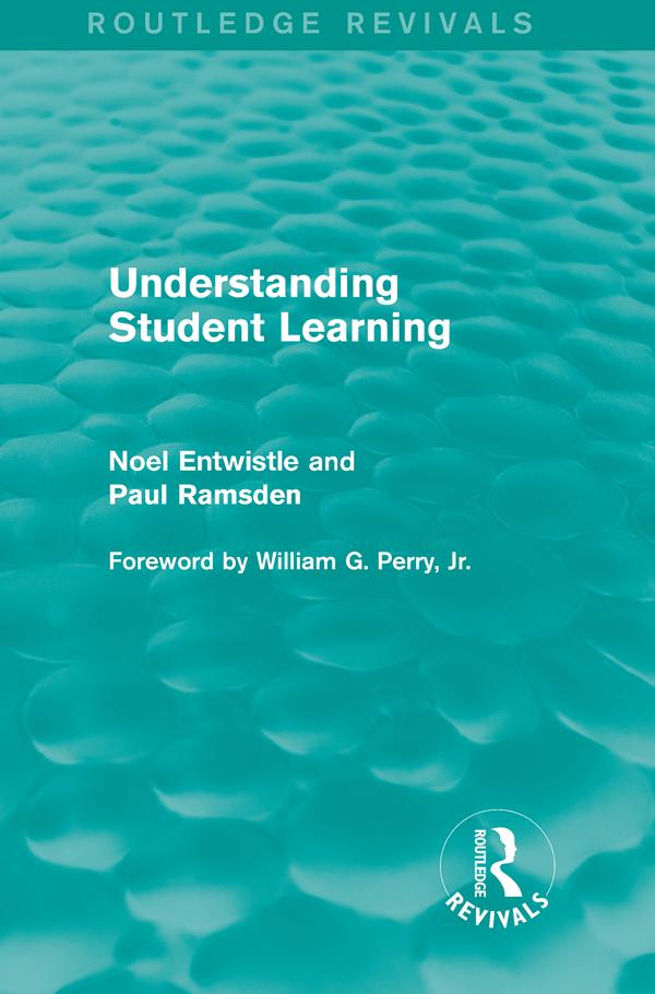 Understanding Student Learning (Routledge Revivals) by Noel Entwistle, Paul Ramsden