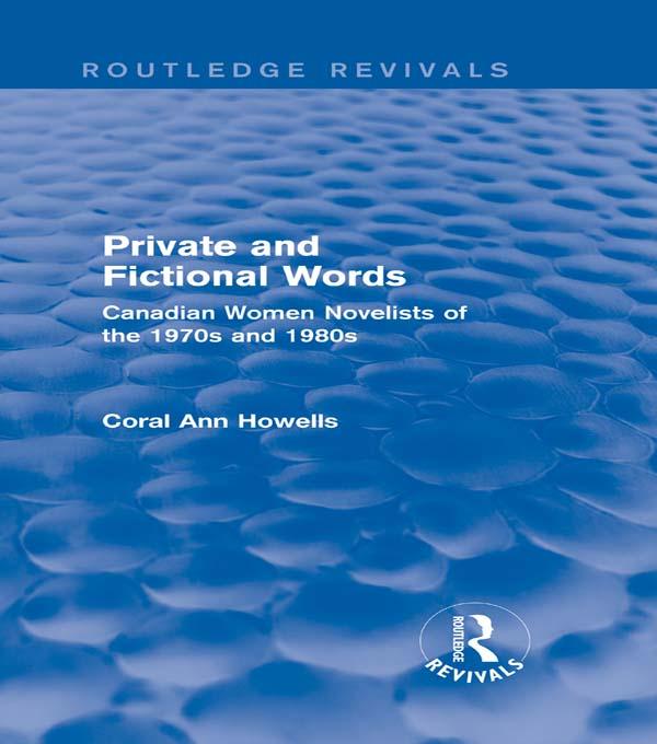 Private and Fictional Words (Routledge Revivals) by Coral Ann Howells