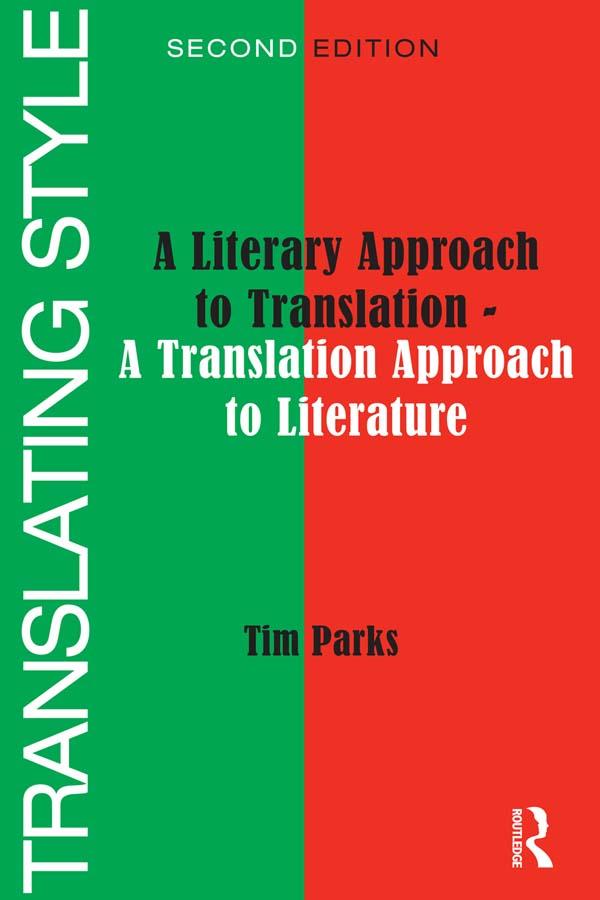 Translating Style by Tim Parks