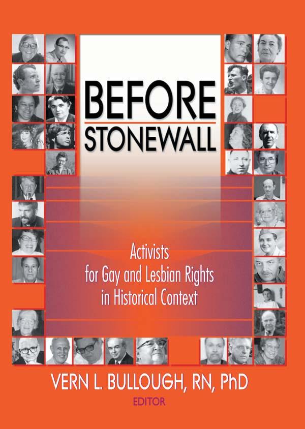 Before Stonewall by Vern L Bullough