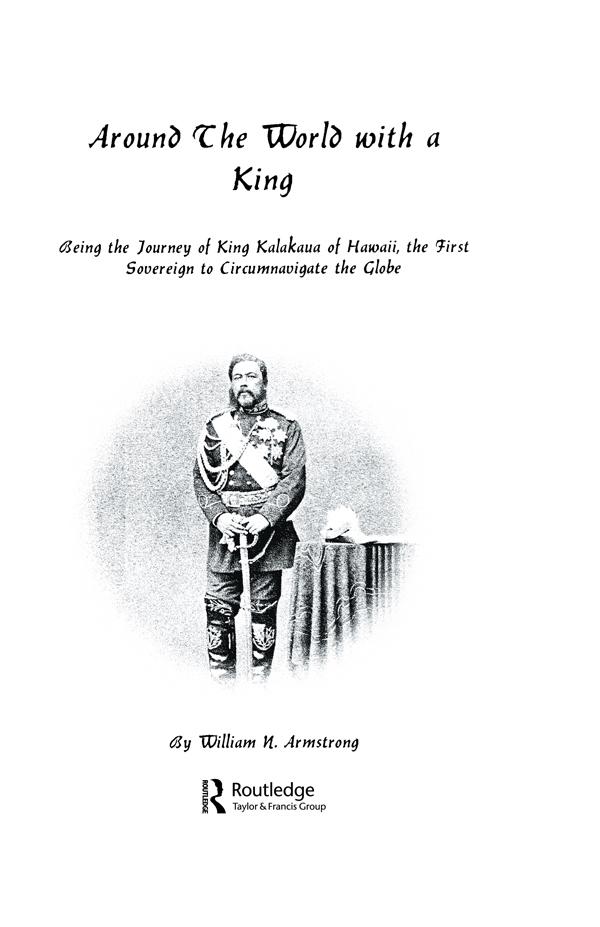 Around The World With A King by William H. Armstrong