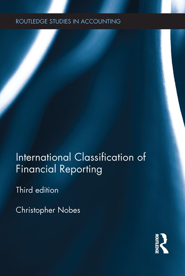 International Classification of Financial Reporting by Christopher Nobes