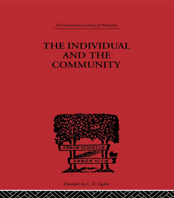 The Individual and the Community by Wen Kwei Liao
