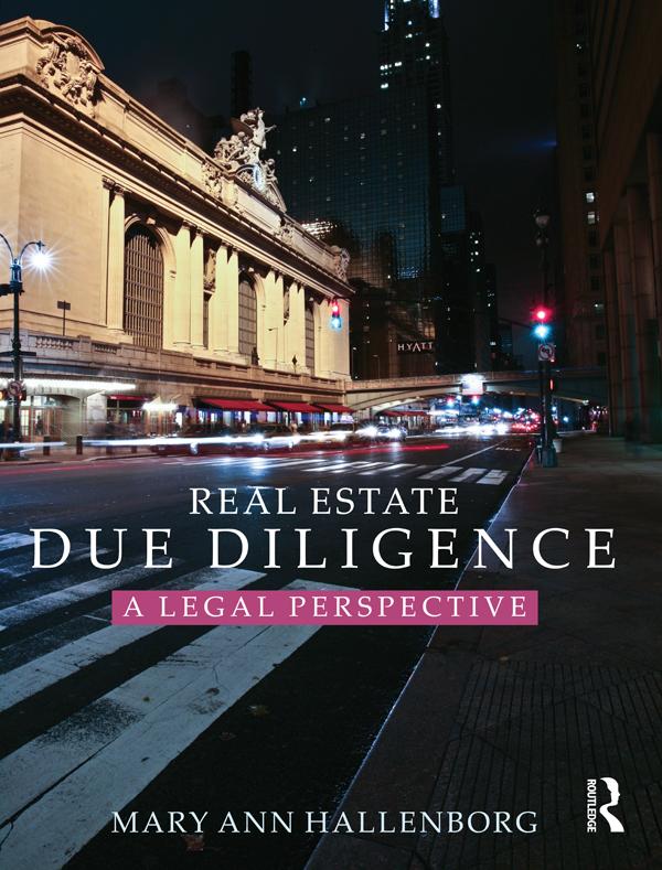 Real Estate Due Diligence by Mary Ann Hallenborg