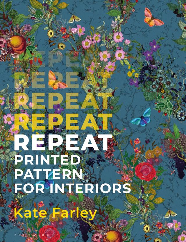 Repeat Printed Pattern for Interiors by Kate Farley