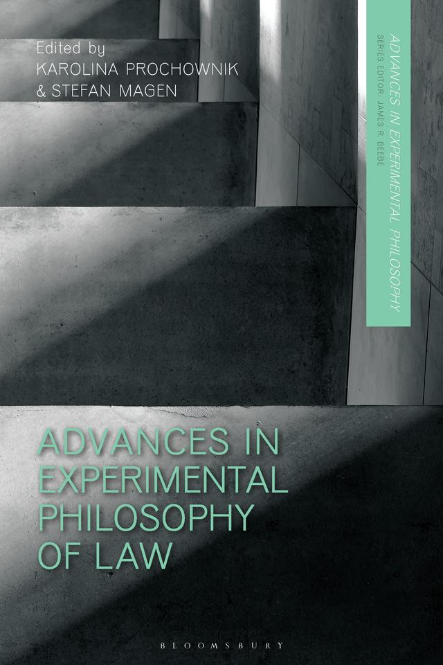 Advances in Experimental Philosophy of Law by Karolina Prochownik, Stefan Magen