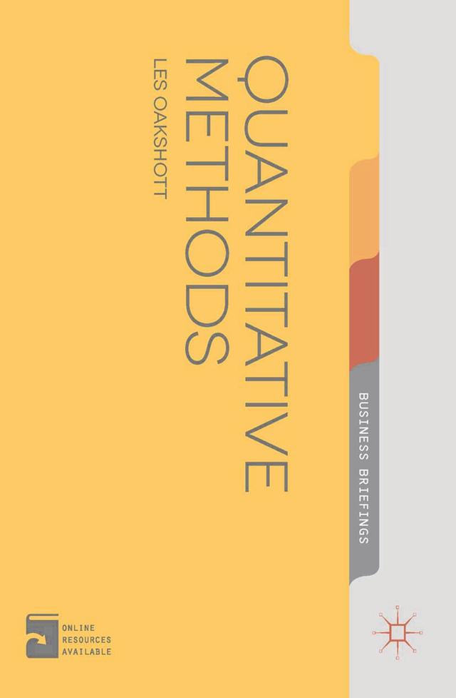Quantitative Methods by Les Oakshott