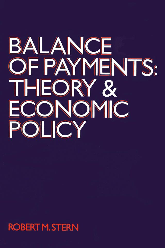 Balance of Payments by Robert Stern