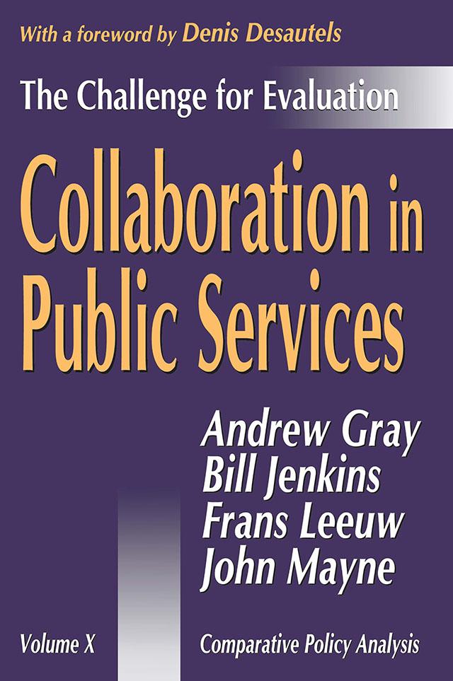 Collaboration in Public Services by Andrew Gray, Bill Jenkins, Frans Leeuw, John Mayne