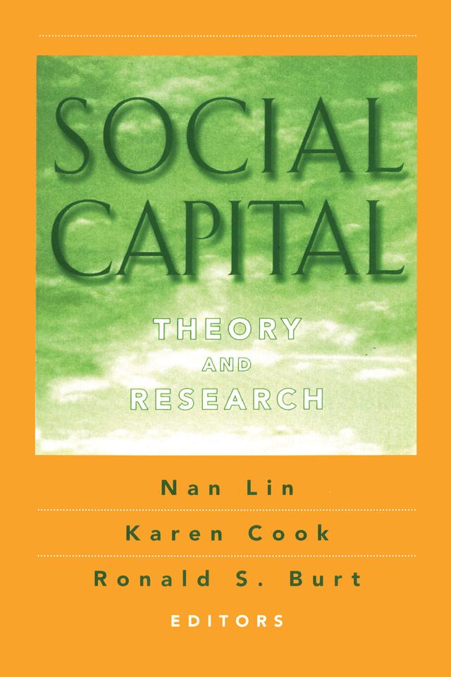 Social Capital by Karen Cook