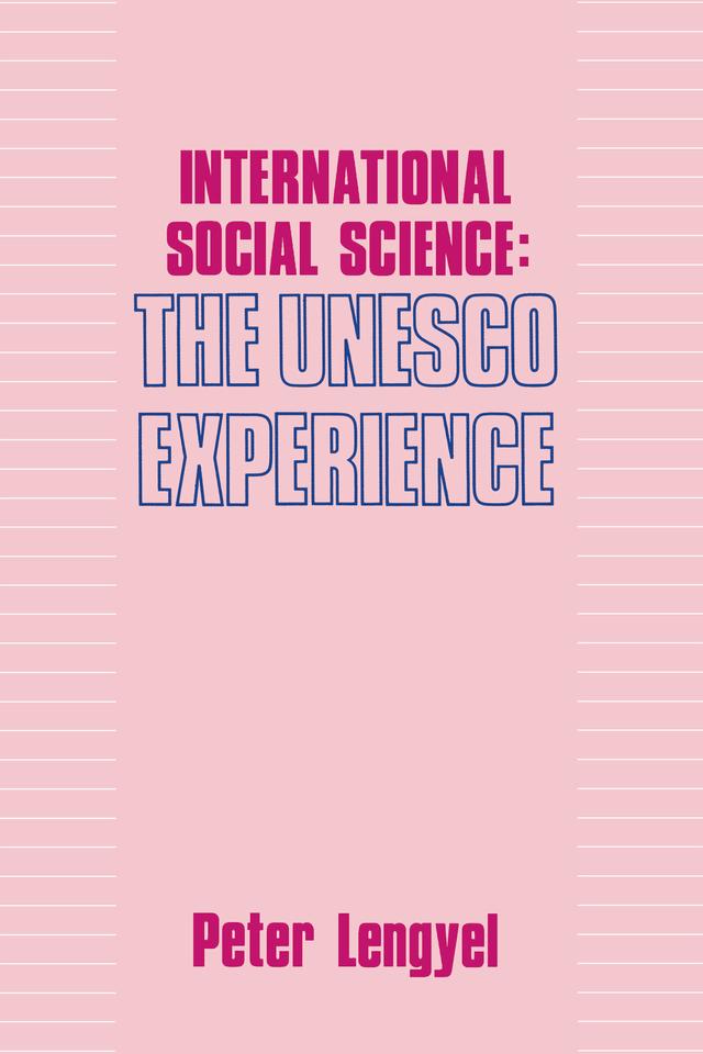 International Social Science by Peter Lengyel