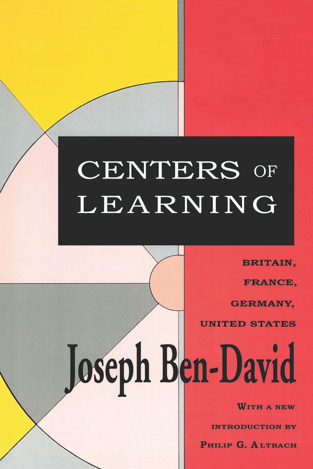 Centers of Learning by Joseph Ben-David