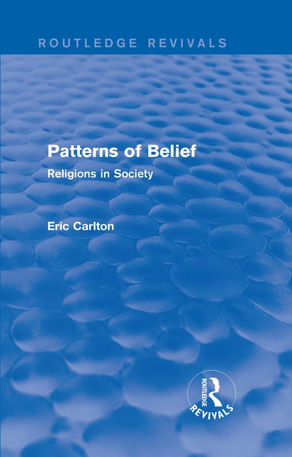Patterns of Belief by Eric Carlton