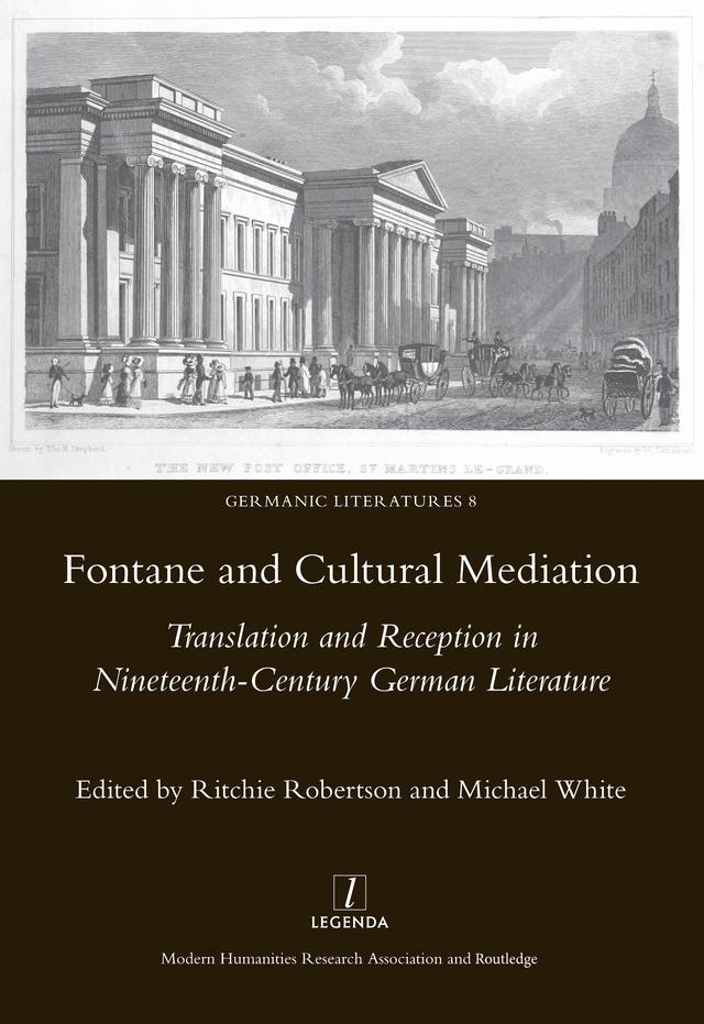 Fontane and Cultural Mediation by Robertson Ritchie, White Michael