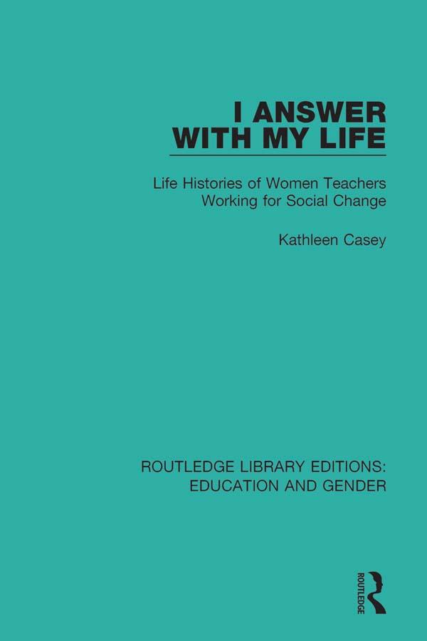 I Answer with My Life by Kathleen Casey