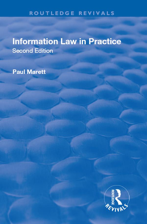 Information Law in Practice by Paul Marett