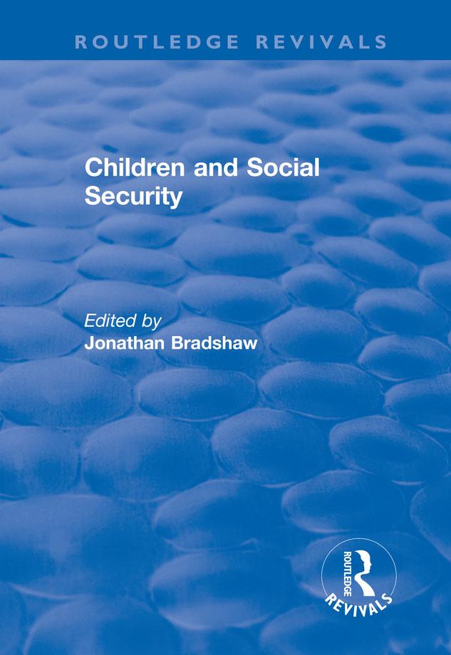Children and Social Security by Jonathan Bradshaw