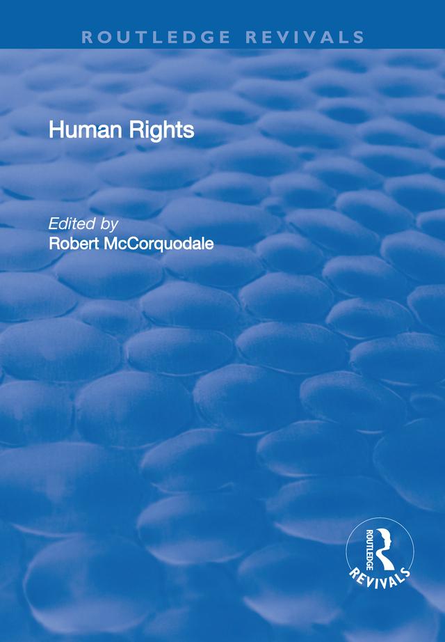 Human Rights by Robert McCorquodale
