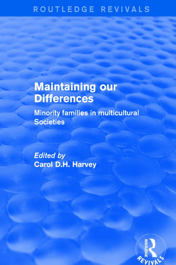Maintaining our Differences by Carol D.H. Harvey