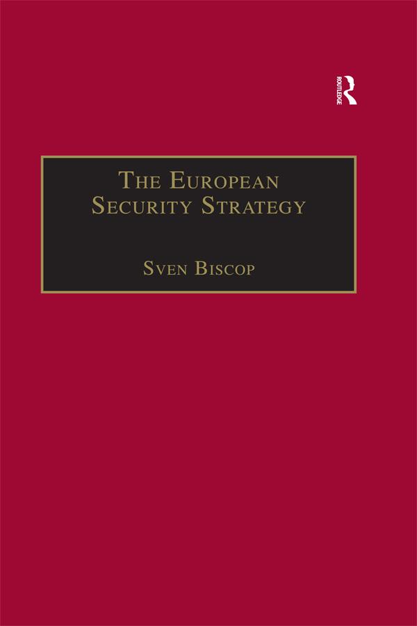 The European Security Strategy by Sven Biscop