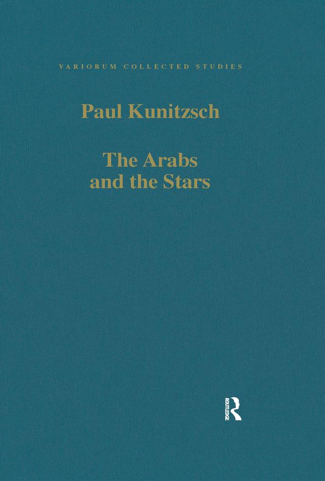 The Arabs and the Stars by Paul Kunitzsch