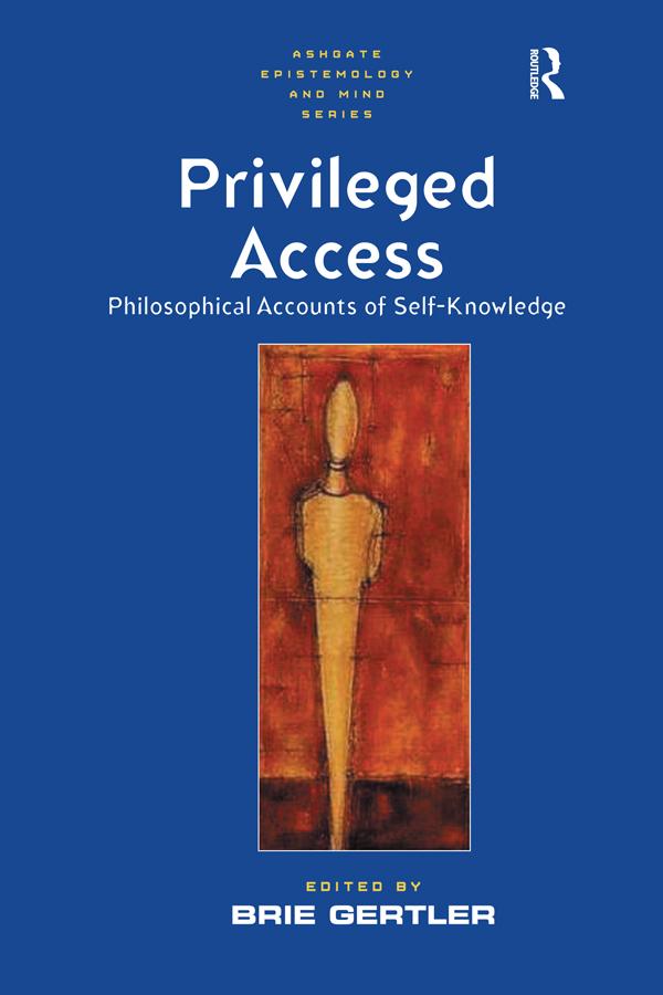 Privileged Access by Brie Gertler