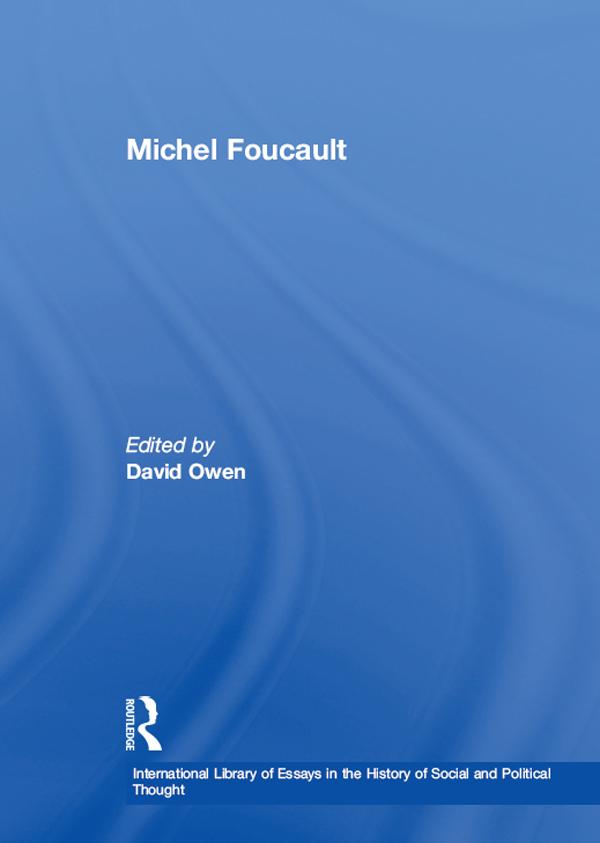 Michel Foucault by David Owen