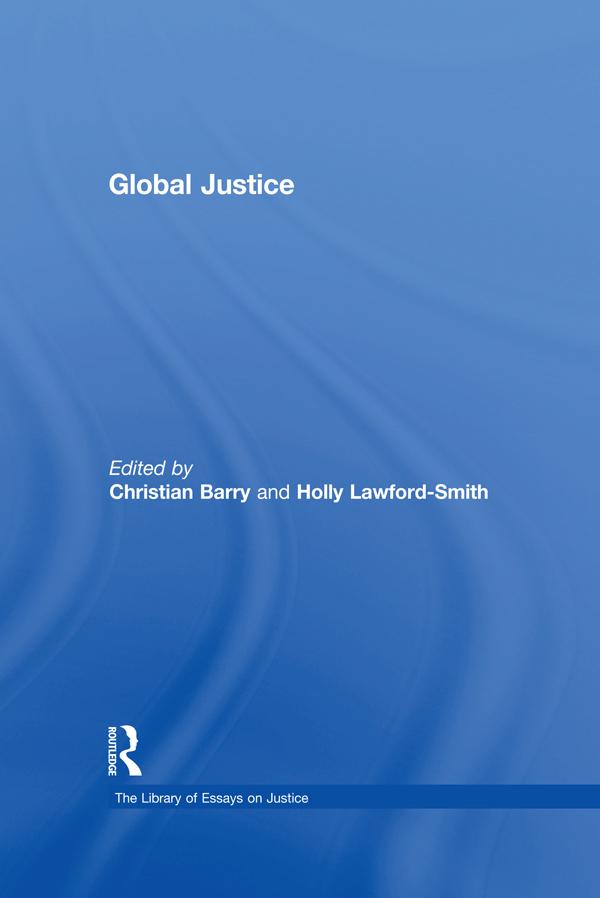 Global Justice by Christian Barry, Holly Lawford-Smith