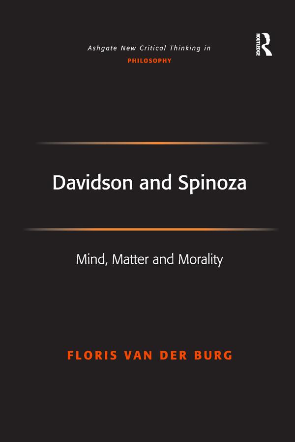 Davidson and Spinoza by Floris van der Burg