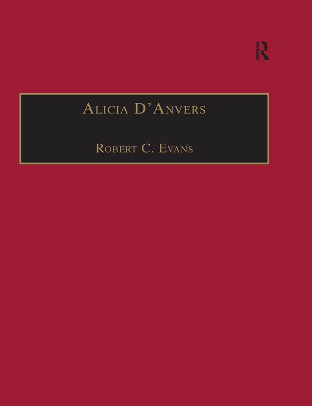 Alicia D'Anvers by Robert C. Evans