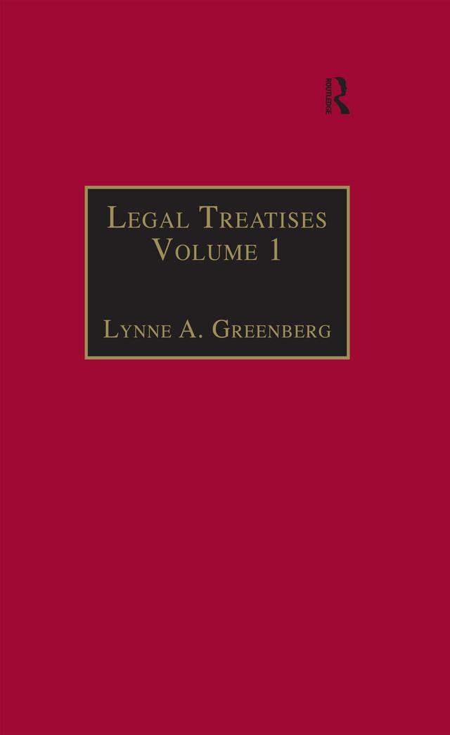 Legal Treatises by Lynne A. Greenberg